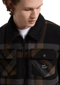 Men's Nathan Flannel Trucker Jacket