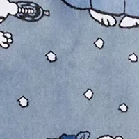 Men's Snoopy Snow Pajama Pants