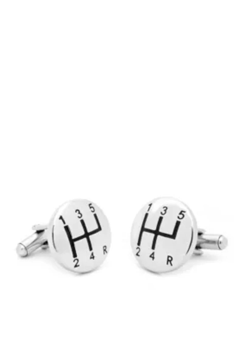 Gear Shifter Cufflinks