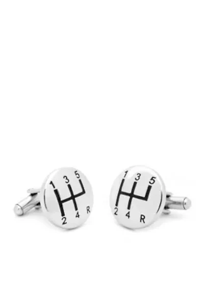 Gear Shifter Cufflinks