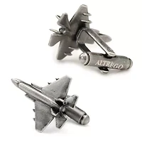 3D Military Jet Cufflinks
