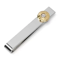 Bullet Silver Tie Bar