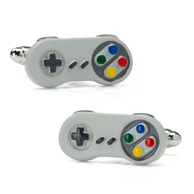 3D Vintage Game Controller Cufflinks