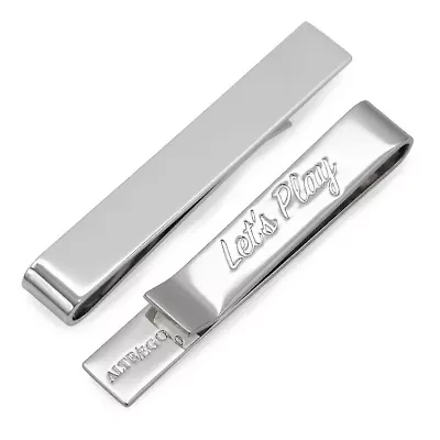 Let's Play Hidden Message Tie Bar