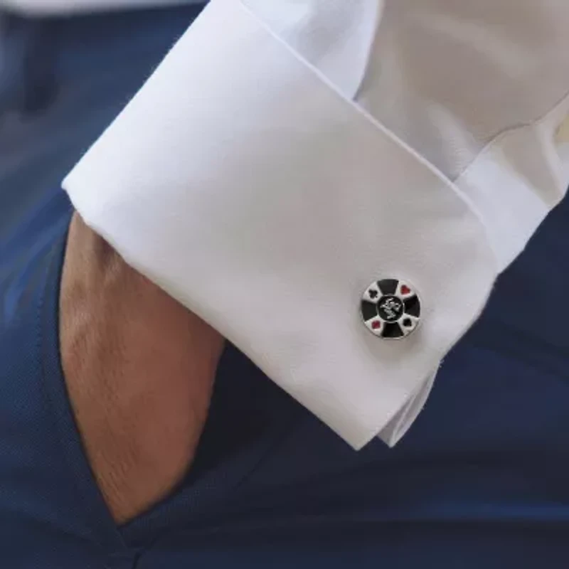 Poker Chip Cufflinks