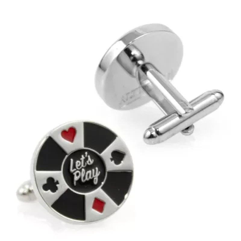 Poker Chip Cufflinks