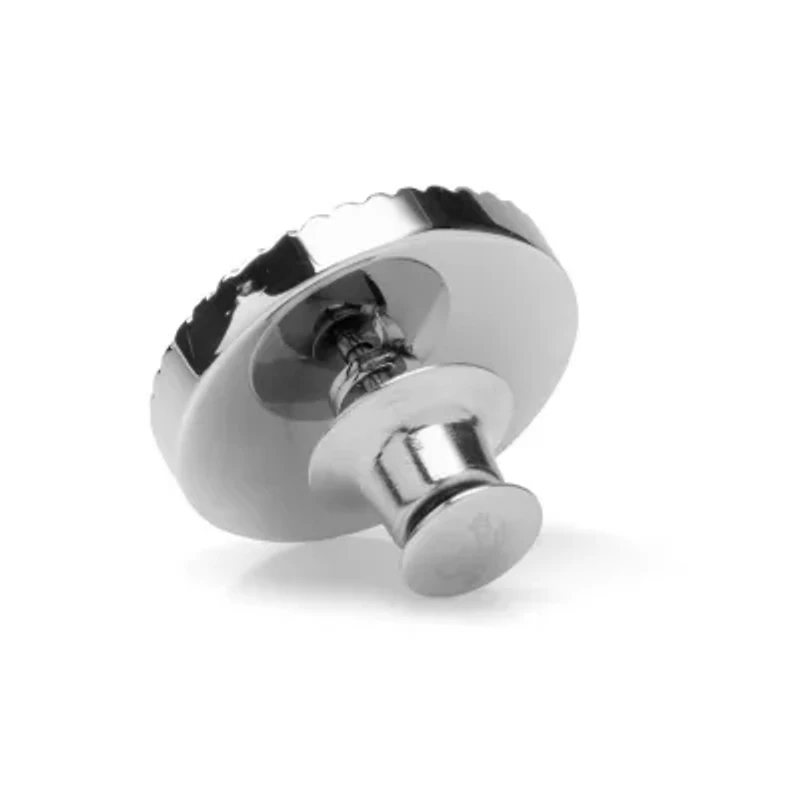 Stainless Steel Rope Border Round Engravable Lapel Pin