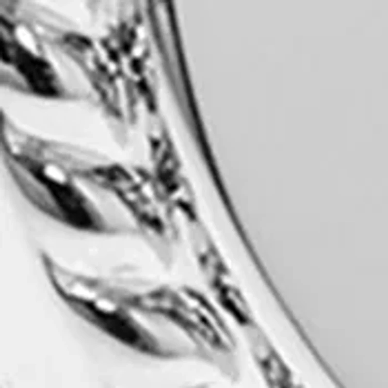 Stainless Steel Rope Border Round Engravable Cufflinks