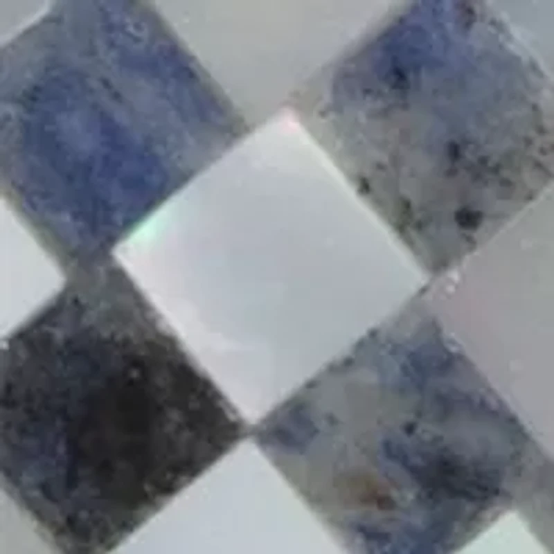 Floating Mother of Pearl Checkered Cufflinks