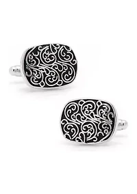 Silver Filigree Cufflinks