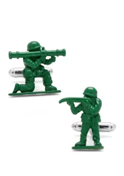 Green Army Men Cufflinks