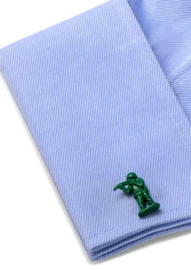 Green Army Men Cufflinks