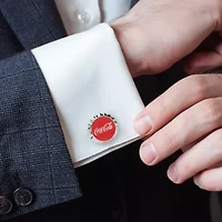 Coca-Cola Bottle Cap Cufflinks