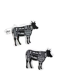 Beef Butcher Cuts Cufflinks