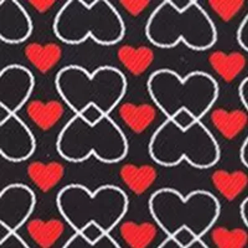 Intertwined Hearts Pocket Square