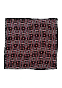 Intertwined Hearts Pocket Square