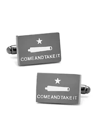 Come and Take It Texas Cufflinks