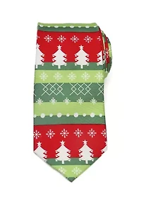 Christmas Tree Tie