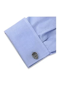 Silver Day of the Dead Cufflinks