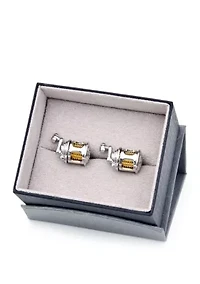 Fishing Reel Cufflinks	