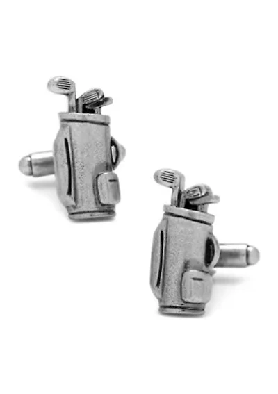 Golf Bag Cufflinks
