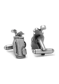 Golf Bag Cufflinks