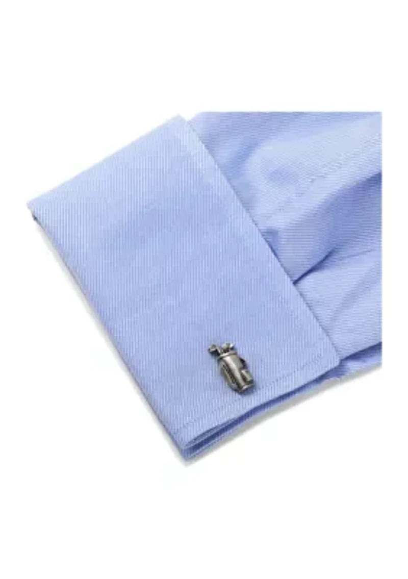 Golf Bag Cufflinks