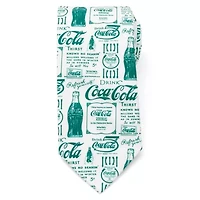 Coca-Cola Green Bottle Men's Tie