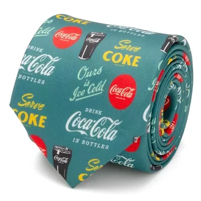 Coca-Cola Green Men's Tie