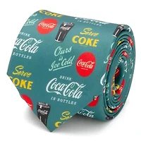 Coca-Cola Green Men's Tie