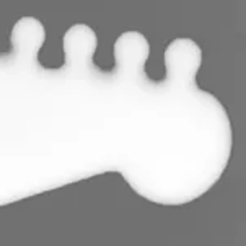 Black Guitar Pick Cufflinks