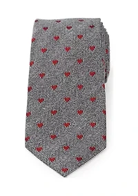 Herringbone Heart Tie