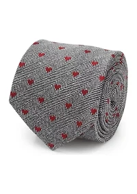 Herringbone Heart Tie