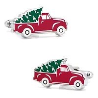 Holiday Truck Cufflinks