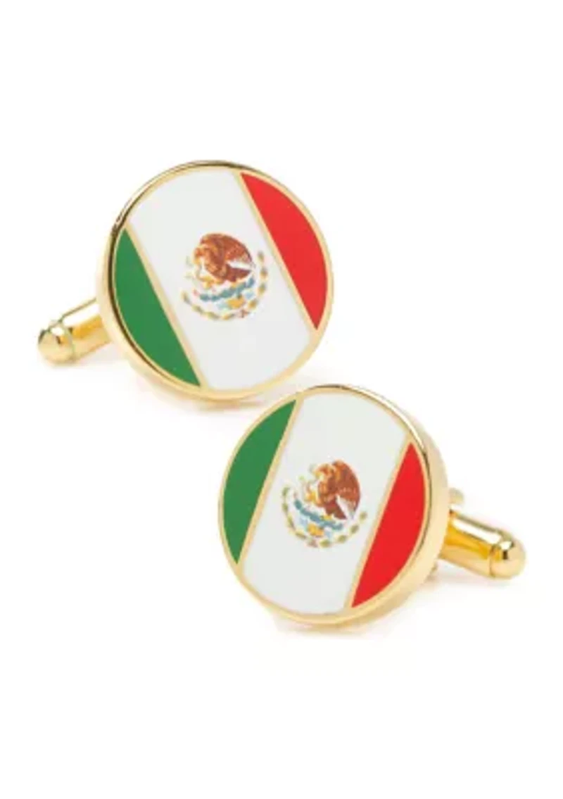 Mexico Flag Cufflinks