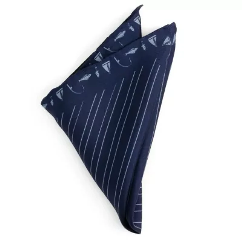 Nautical Blue Pocket Square