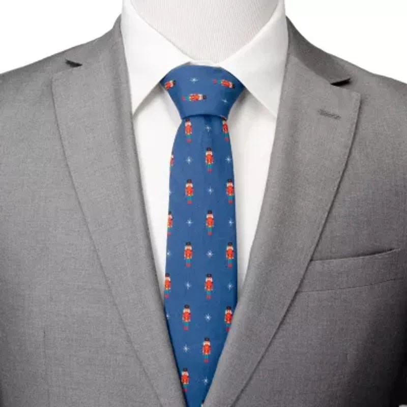 Nutcracker Navy Tie