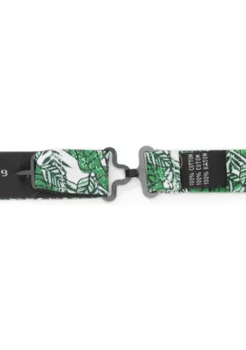 Men's Palm Leaf Bow Tie