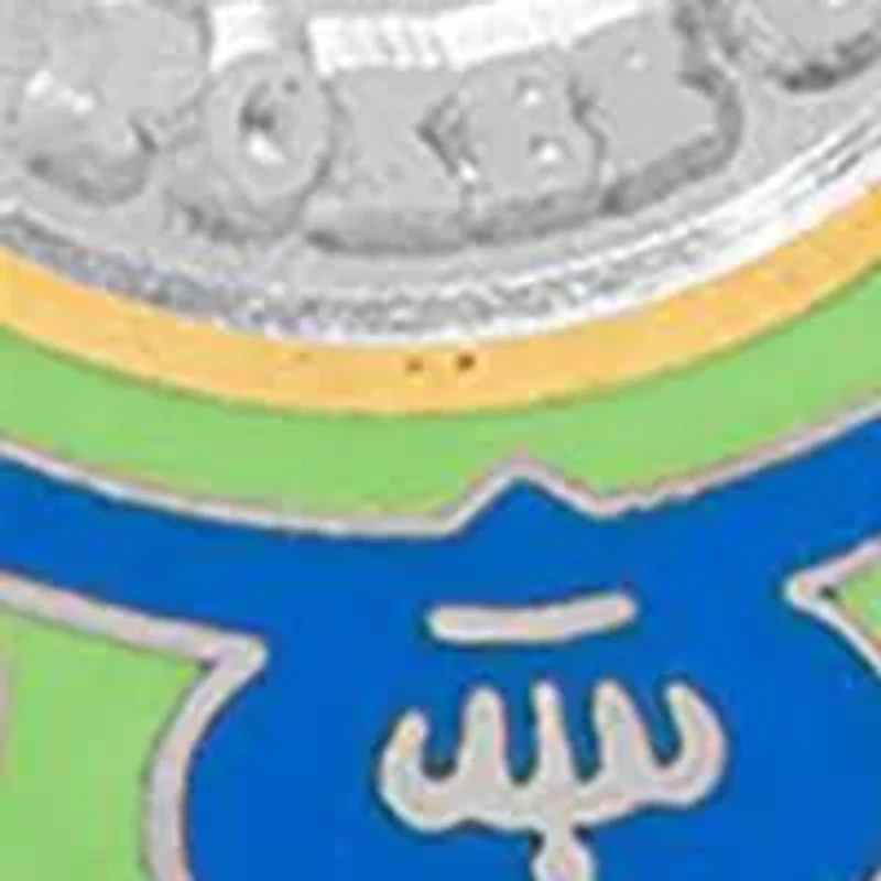 $500 Blue Poker Chip Cufflinks