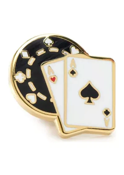 Poker Lapel Pin
