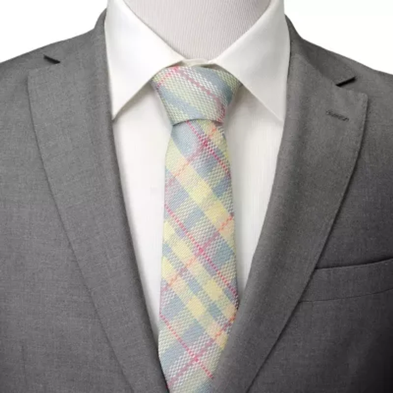 Pastel Plaid Tie