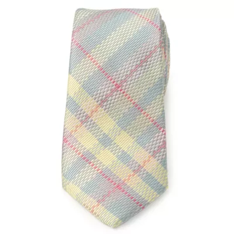 Pastel Plaid Tie