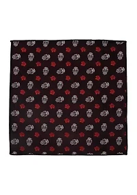 Sugar Skull Pocket Square