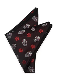 Sugar Skull Pocket Square