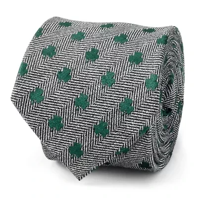 Herringbone Shamrock Tie