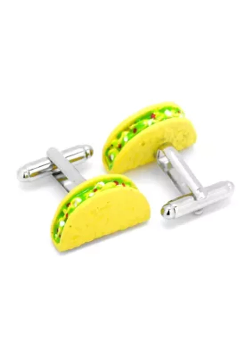 3D Taco Cufflinks