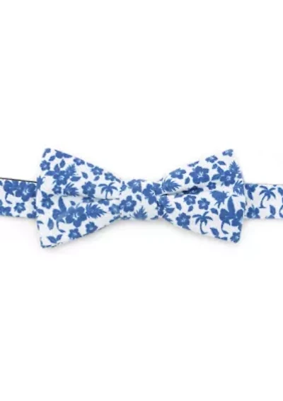 Men's Tropical Blue Bow Tie