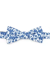 Men's Tropical Blue Bow Tie