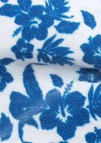 Men's Tropical Blue Bow Tie