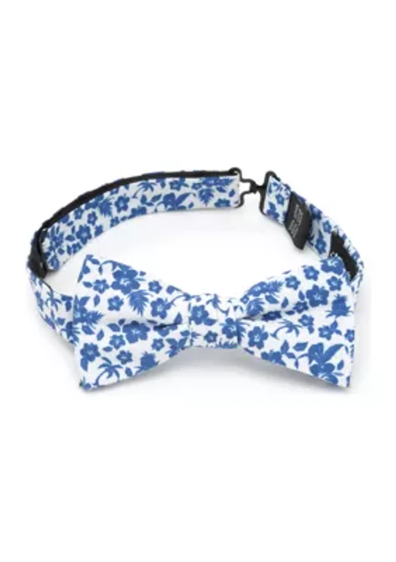 Men's Tropical Blue Bow Tie